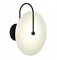 Настенный светильник Мелисса черный/белый d25 h30 08437,19 Kink Light