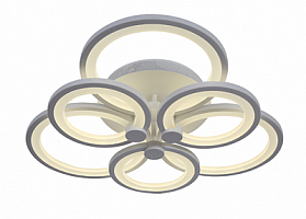*Светильник управляемый светодиодный Decor 2004 150W champaign gold 3000-6500К Ф570х140 ММ