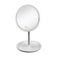 Зеркало с подсветкой Uniel TLD-590 White/LED/80Lm/6000K/Dimmer круглое