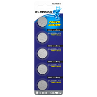 Батарейки Pleomax CR2032-5BL Lithium цена за шт.