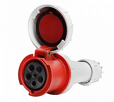 Розетка силовая переносная 2452 3P+PE+N 125A IP67 Техэнерго