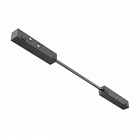 Коннектор питания угловой Maytoni Technica Exility Busbur 15см черный TRA034CPC-42B-15