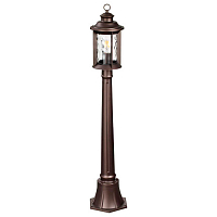 Ландшафтный светильник 4961/1F NATURE MAVRET ODL22 637 темно-коричневый/стекло E27 1*60W IP44
