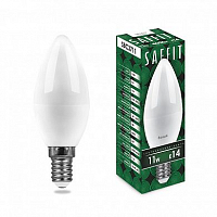 Лампа светодиодная SAFFIT SBC3711 Свеча E14 11W 4000K