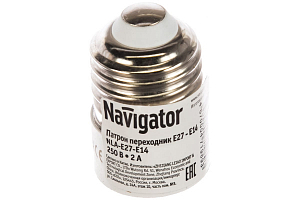 Патрон-переходник с E27 на E14 71 989 NLA-E27-E14 Navigator 71989