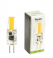 Лампа светодиодная, (3W) 230V G4 4000K JC, LB-423