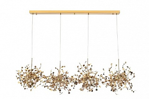 Подвесной светильник Crystal Lux GARDEN SP3х4 L1600 GOLD