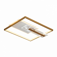 Потолочный светильник LED4U L1045-500 GD золото LED 76Вт 3000-6000К пульт 60*500*460мм