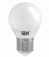 Лампа светодиодная LED 7вт E27 белый матовый шар ECO