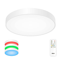 Потолочный светодиодный светильник Citilux Купер LED 95W 3000-5500K с пультом Белый