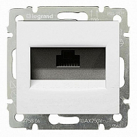 *Розетка информ. 1-м СП Valena RJ45 5E UTP бел