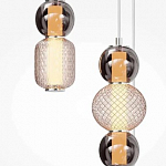 Подвесная светодиодная люстра Maytoni Drop MOD273PL-L33CH3K