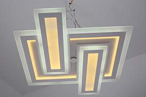 Светильник управляемый светодиодный 3000-6500К 520x420 ММ Decor 1004 160W