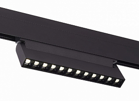 Магнитный трековый светильник Черный LED ST364.446.12